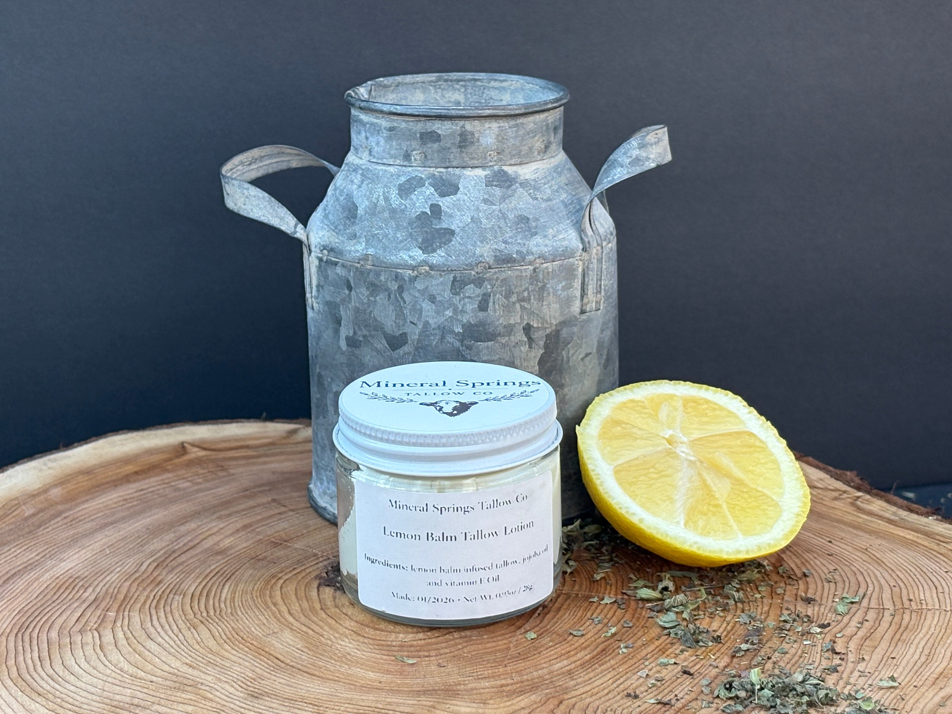 Lemon Balm Whipped Tallow Lotion
