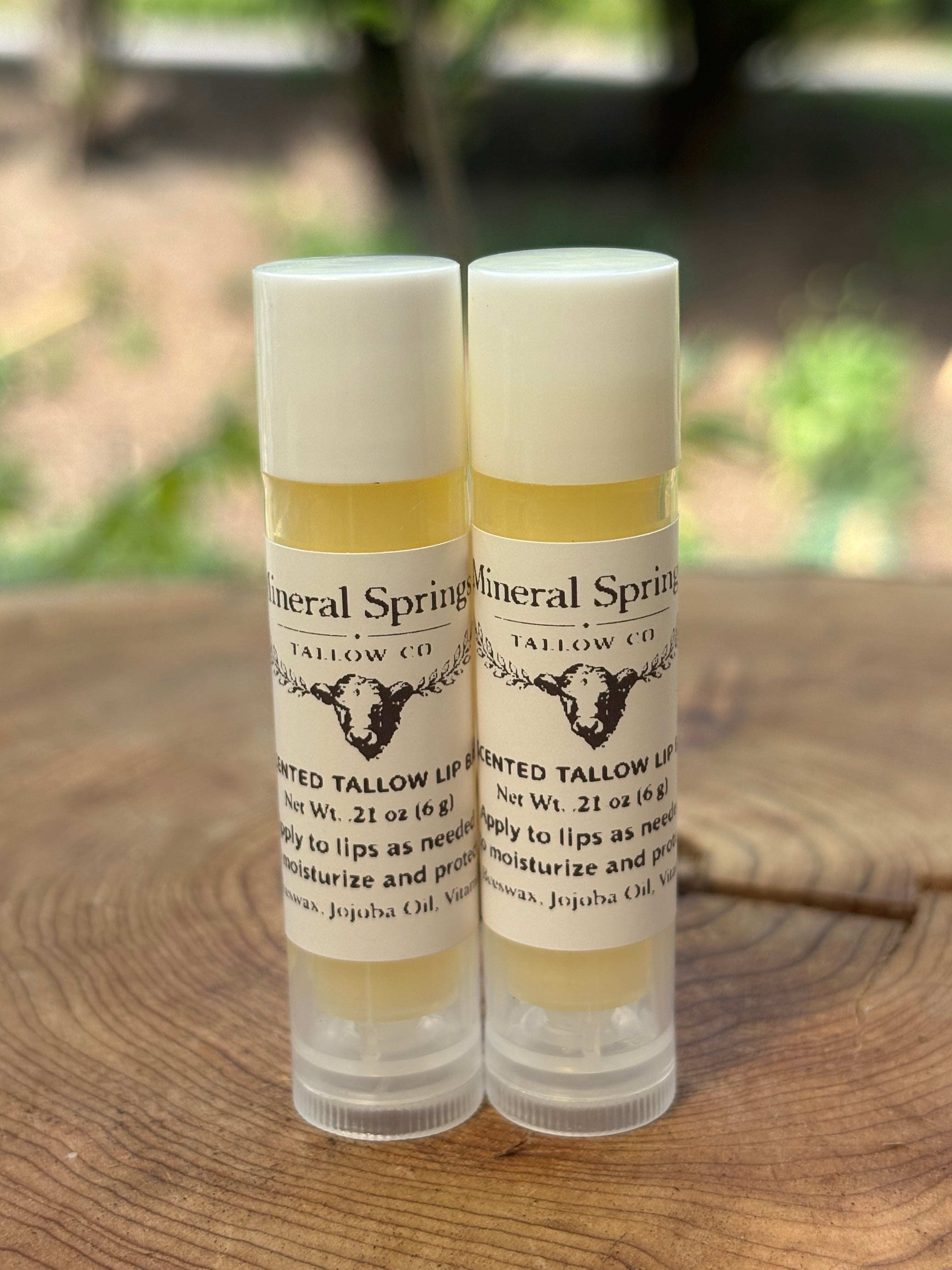 Tallow Lip Balms