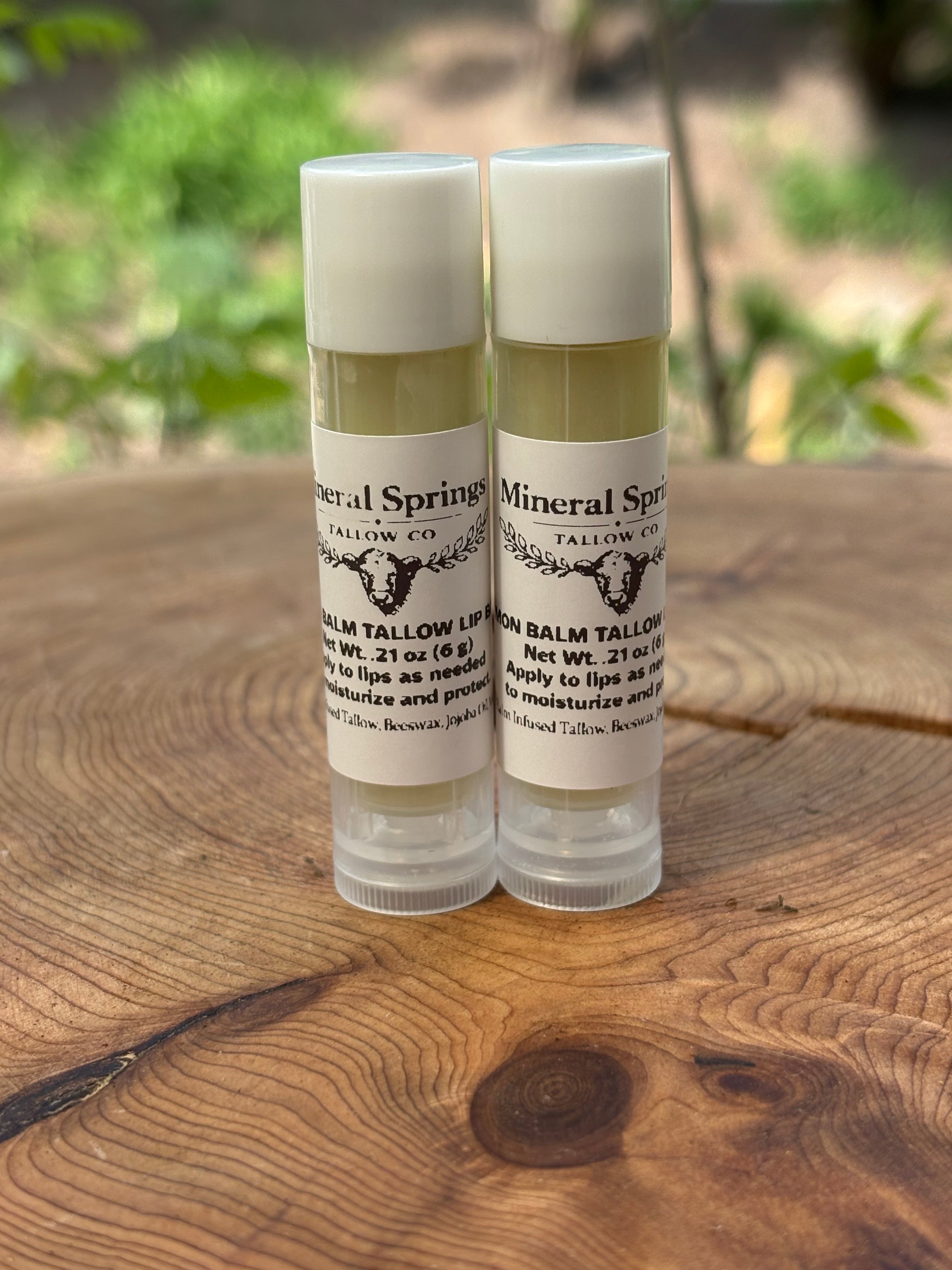 Tallow Lip Balms