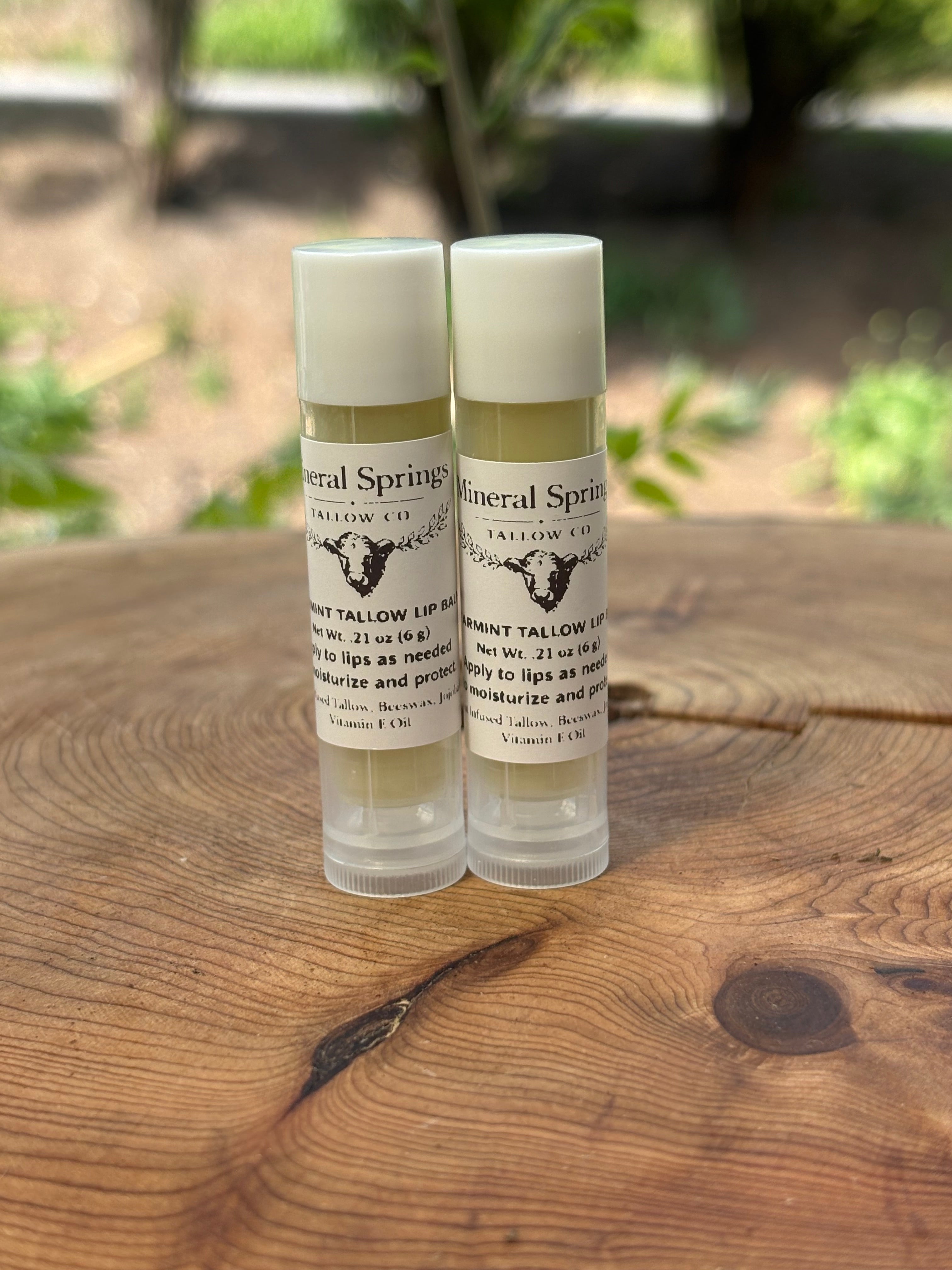 Tallow Lip Balms