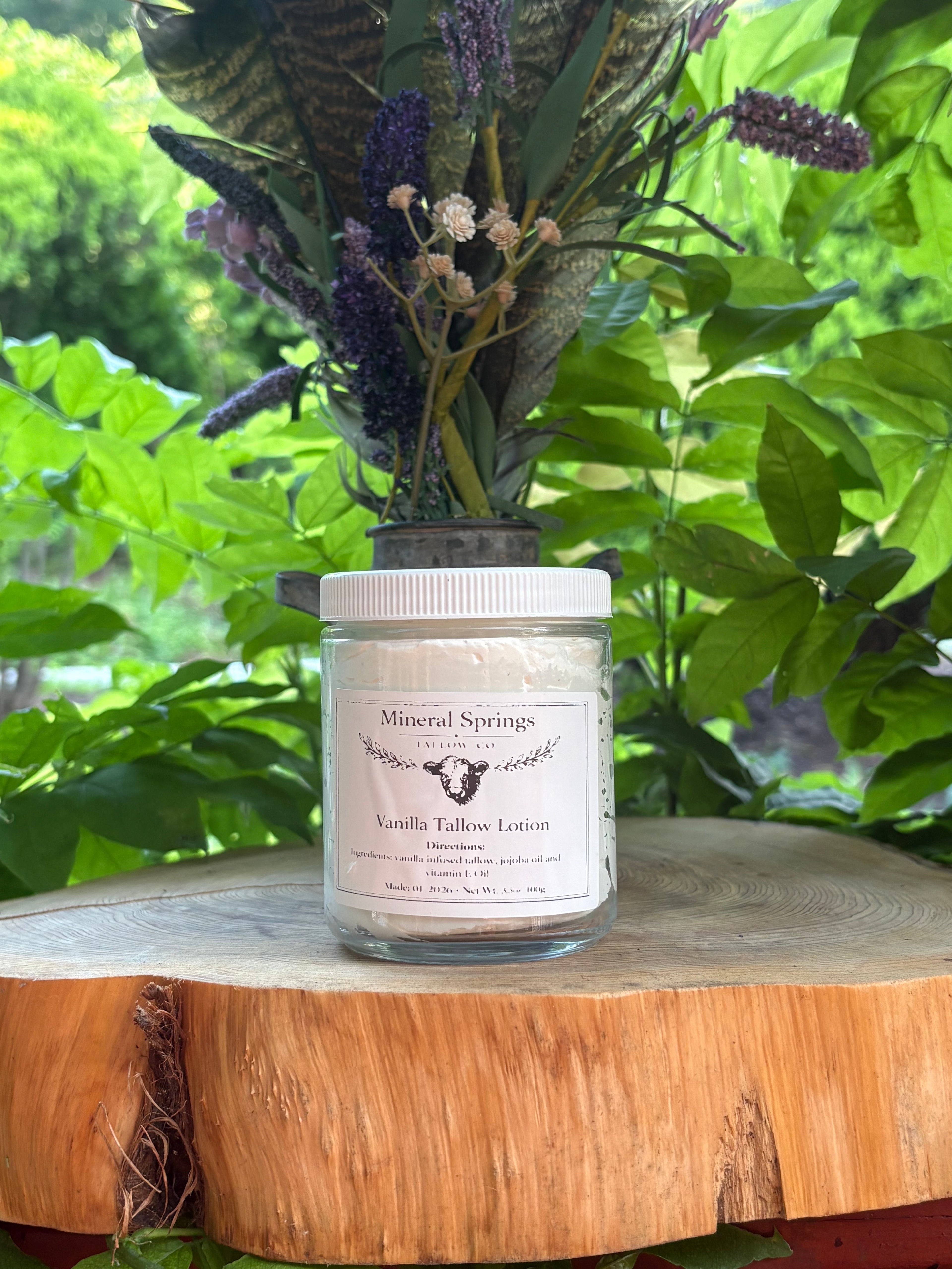 Vanilla Whipped Tallow Lotion