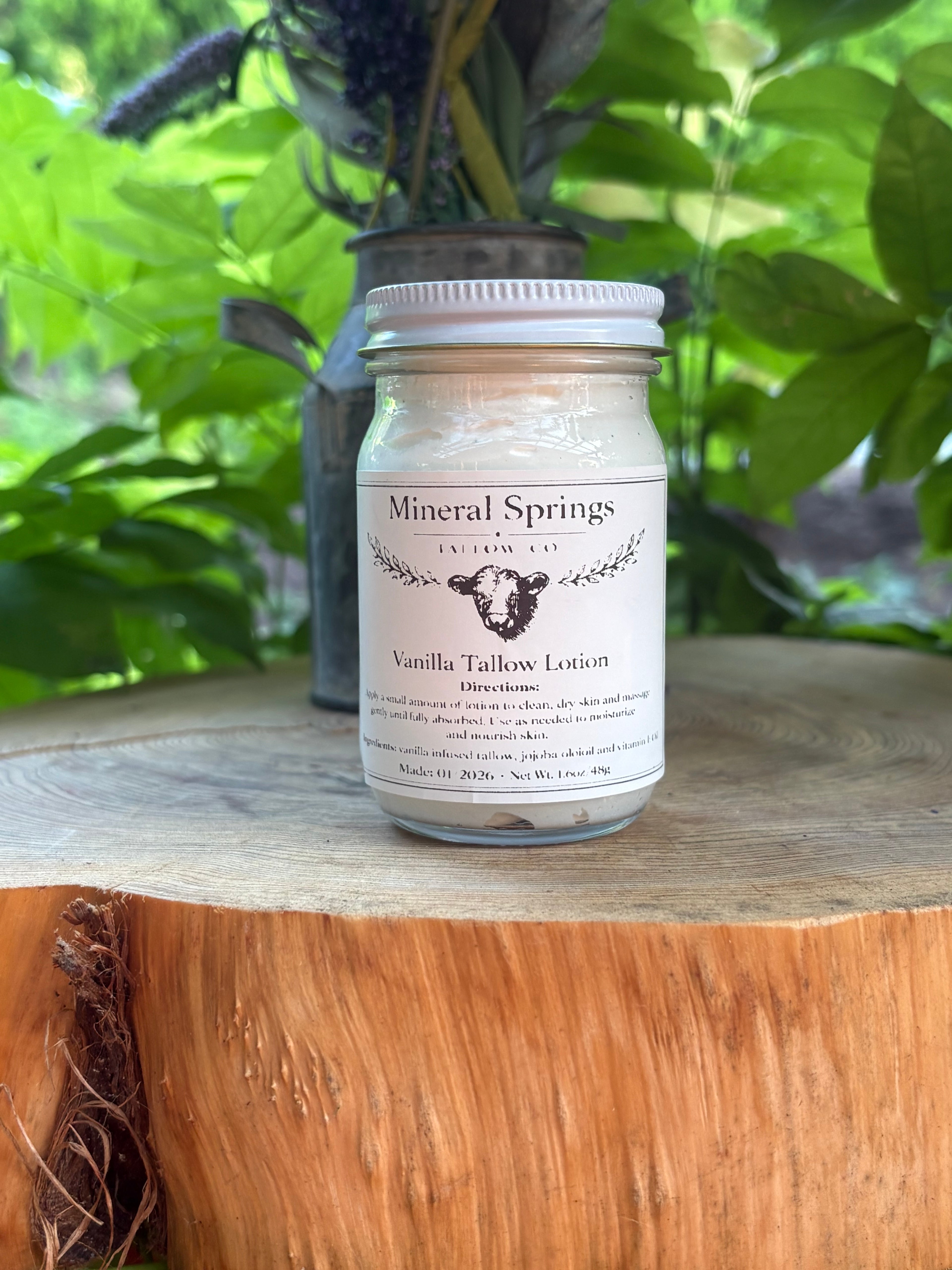 Vanilla Whipped Tallow Lotion