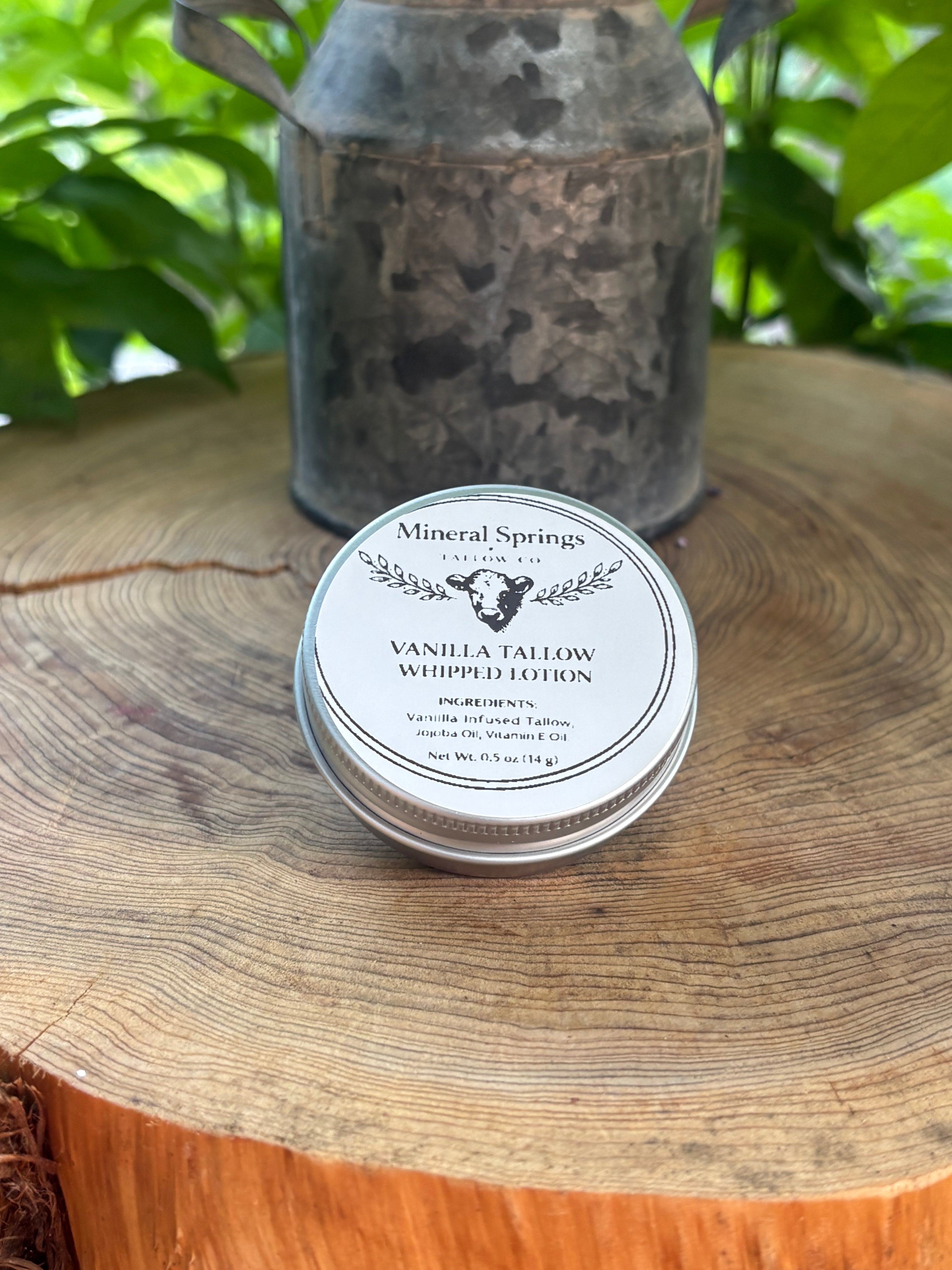 Vanilla Whipped Tallow Lotion