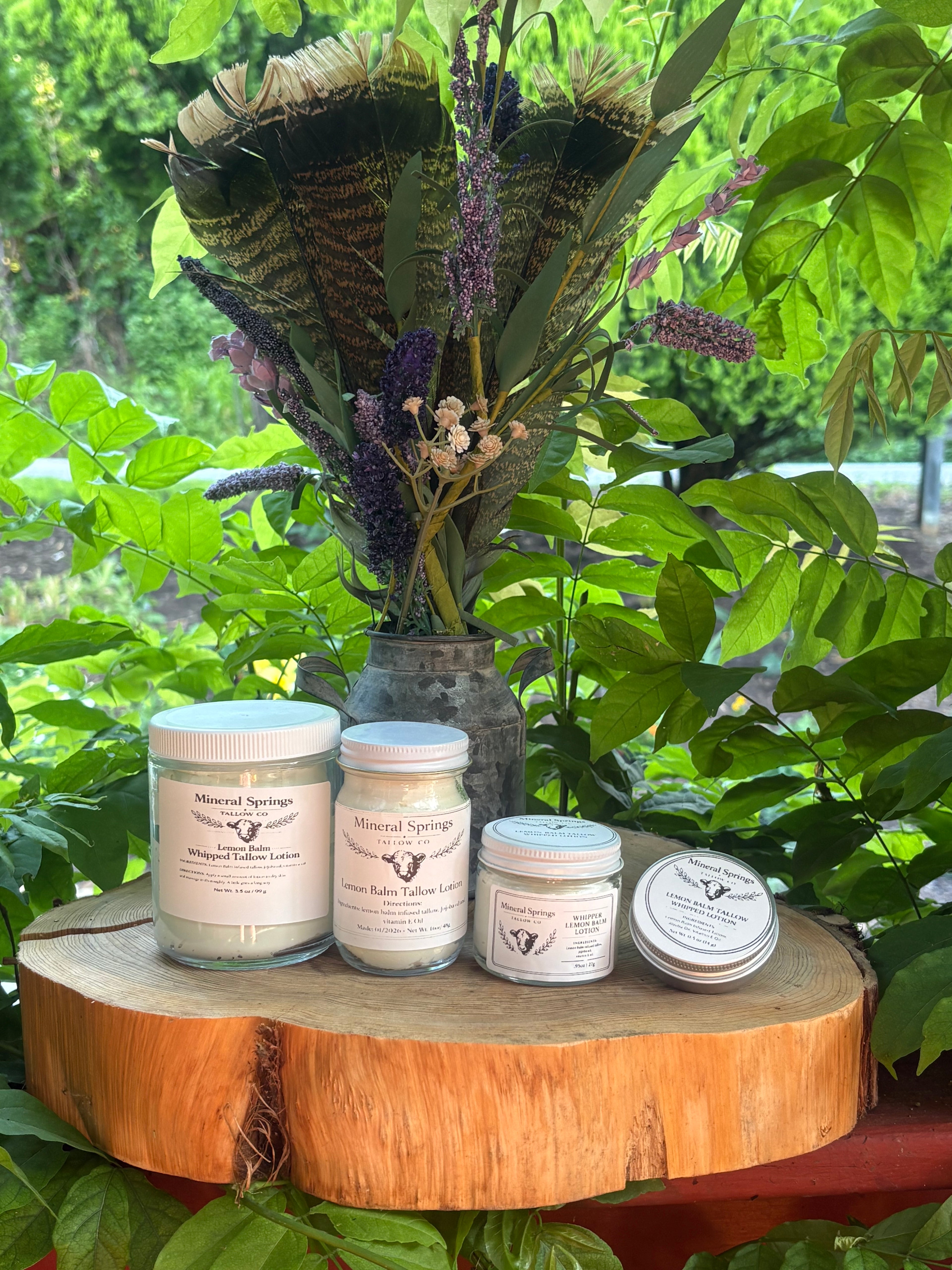 Lemon Balm Whipped Tallow Lotion