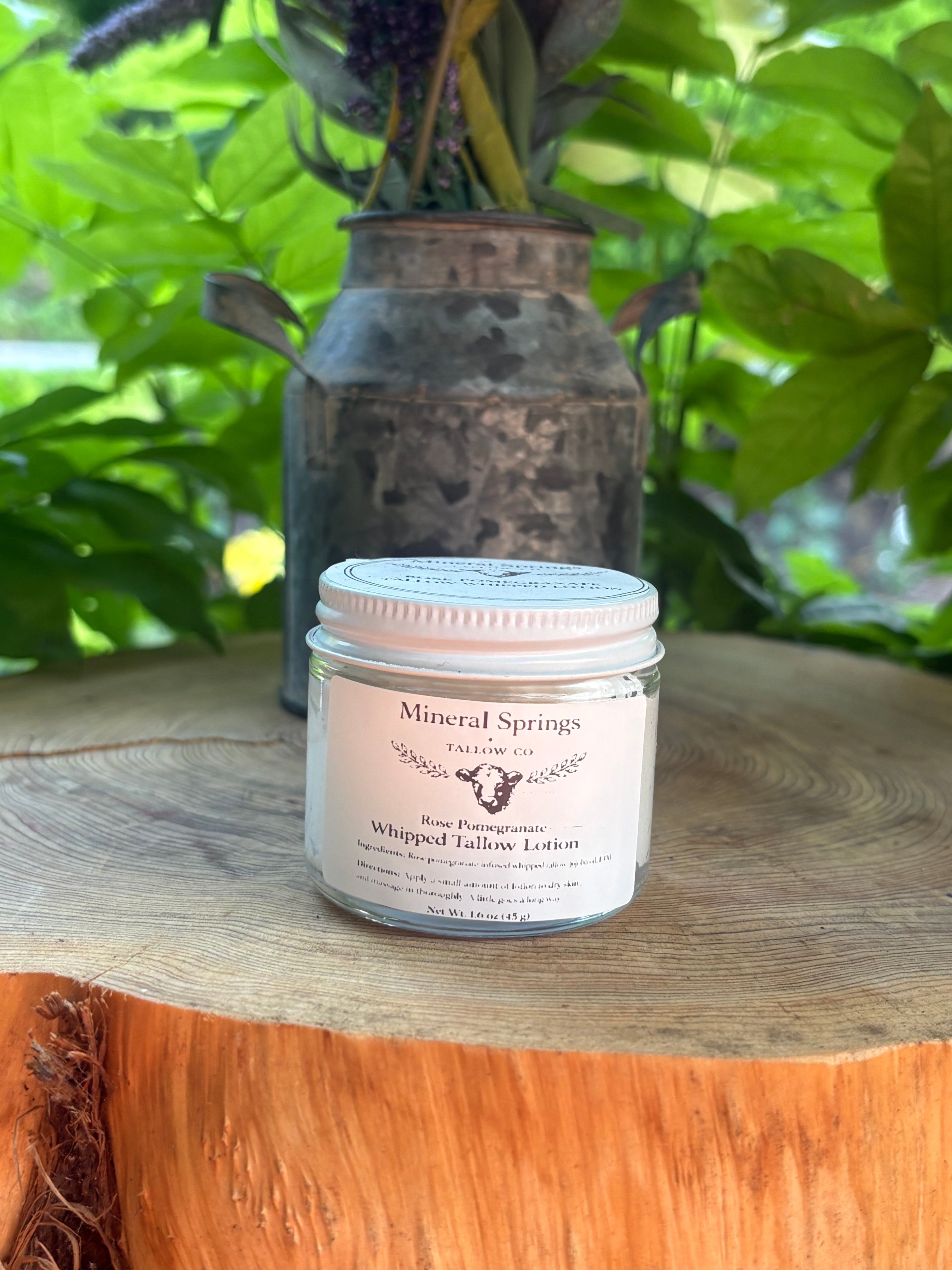Lemon Balm Whipped Tallow Lotion