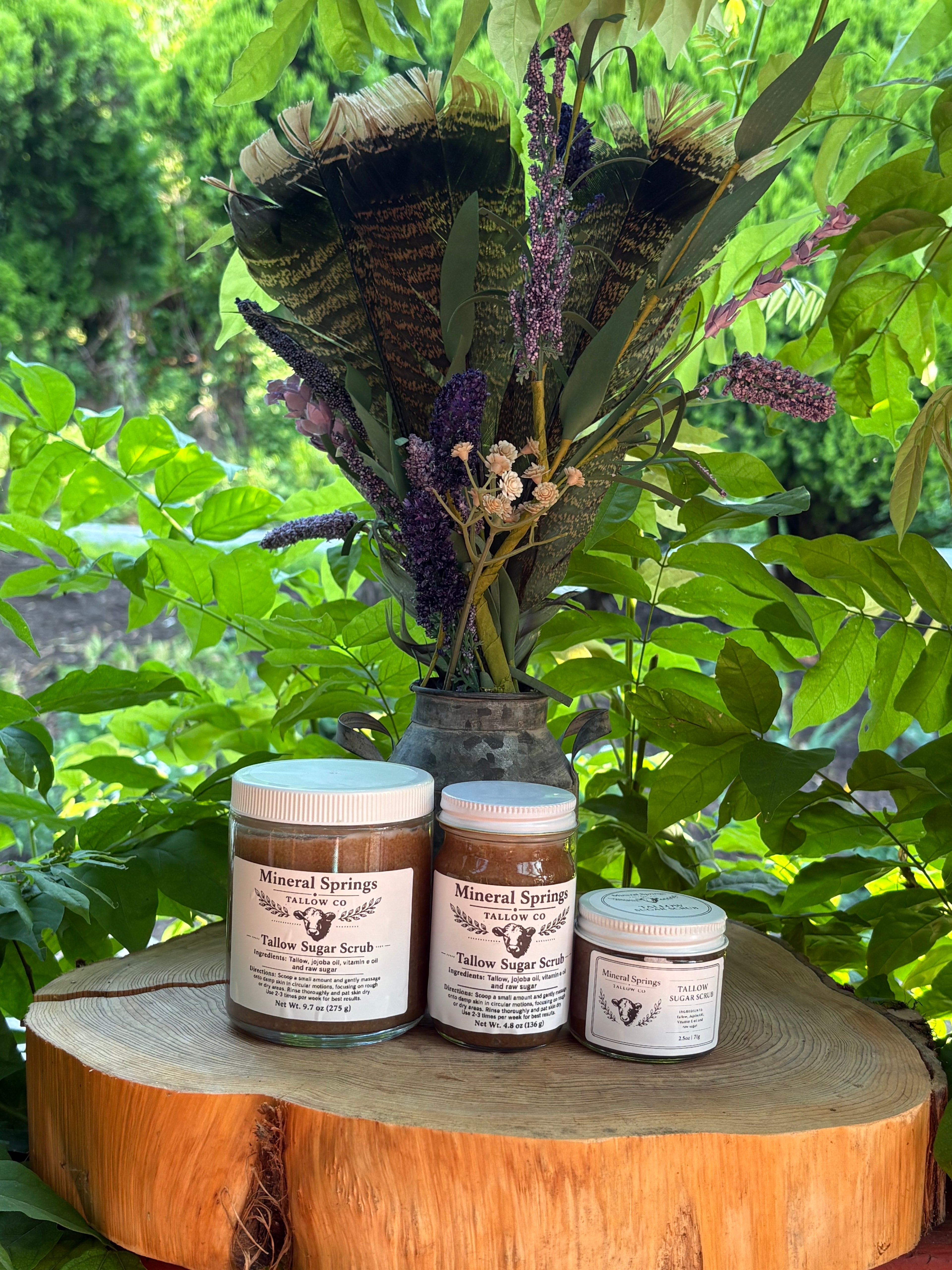 Tallow Sugar Scrub