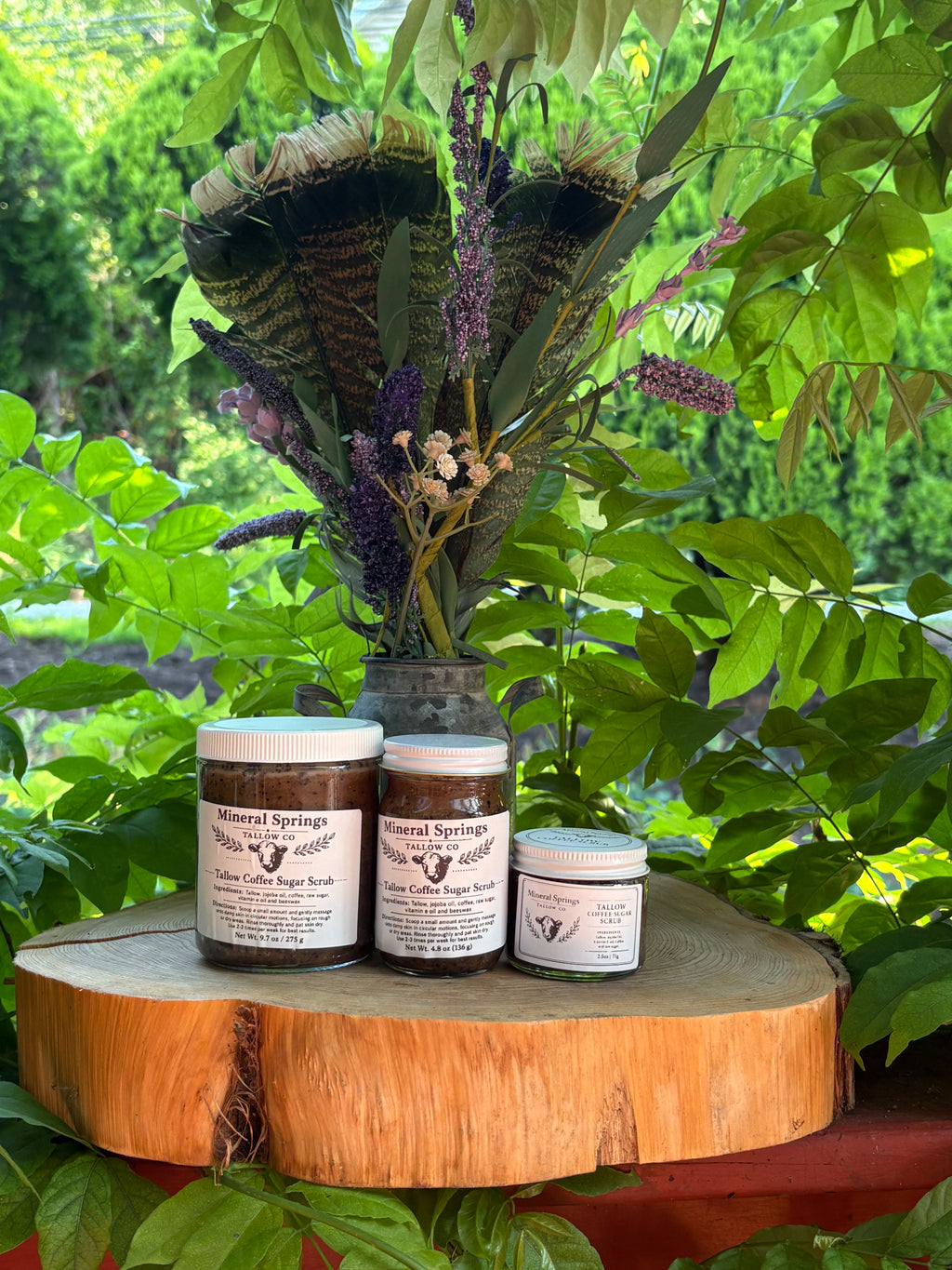 Tallow Coffee Sugar Scrub