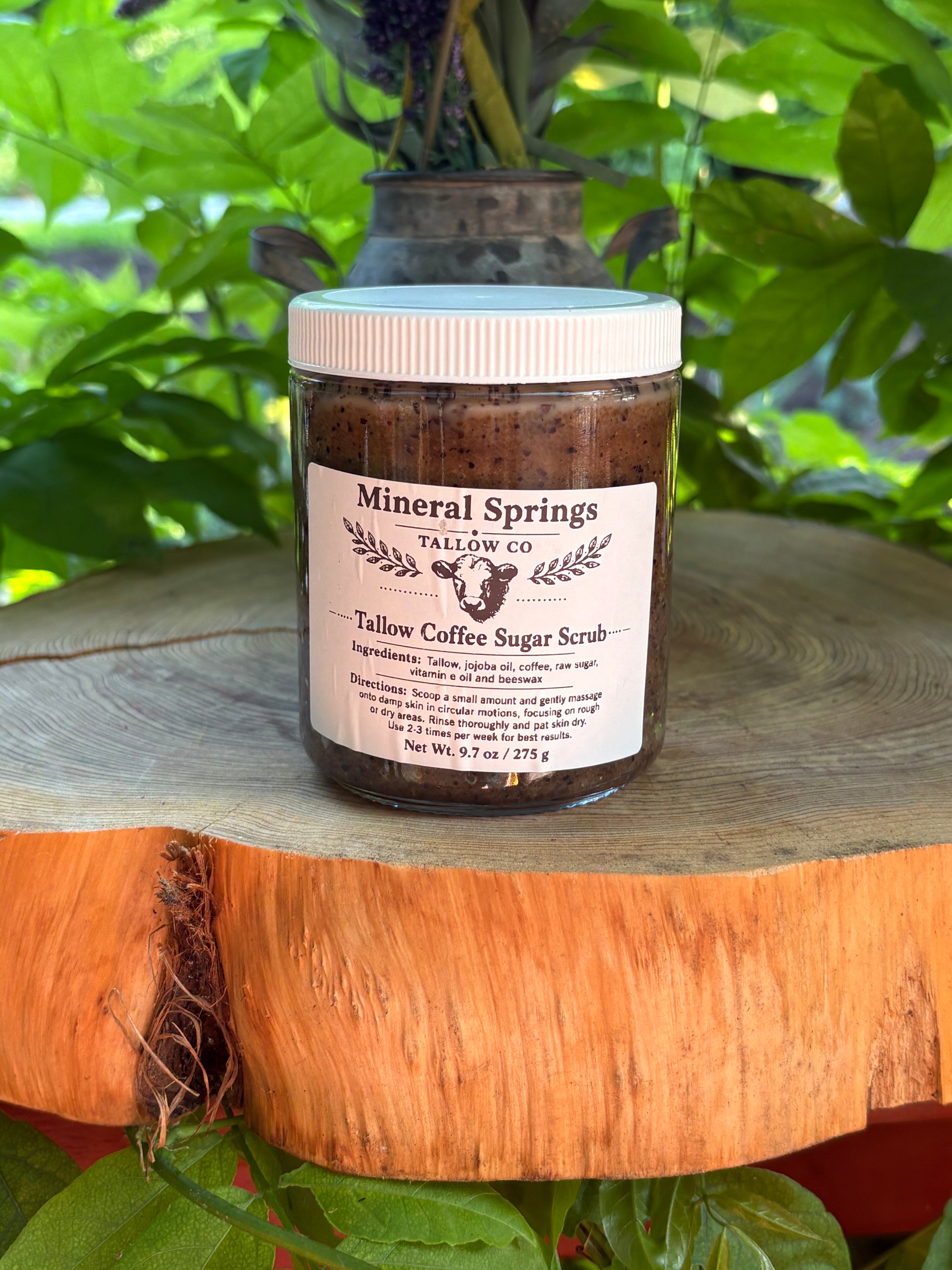 Tallow Coffee Sugar Scrub