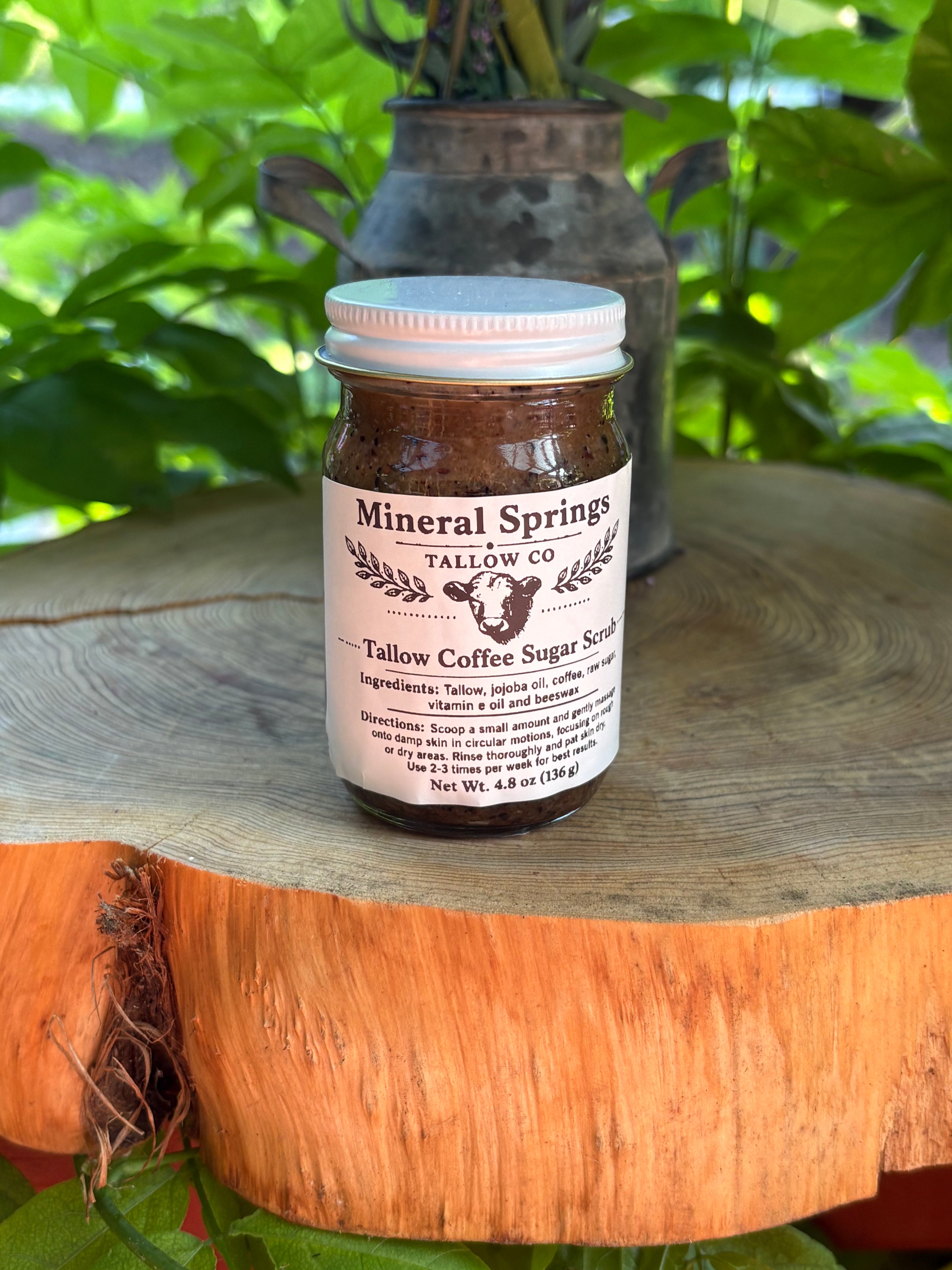 Tallow Coffee Sugar Scrub