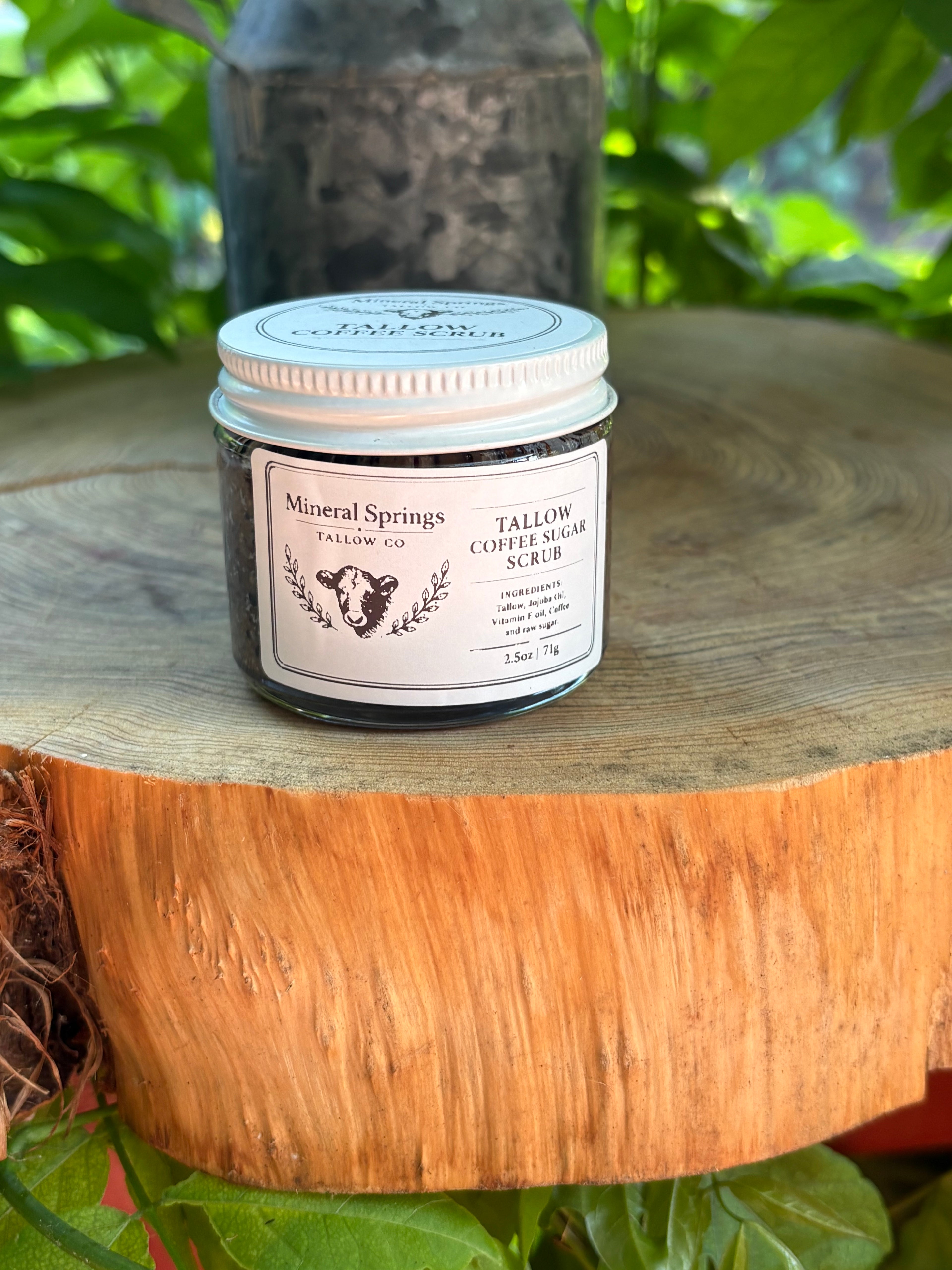 Tallow Coffee Sugar Scrub